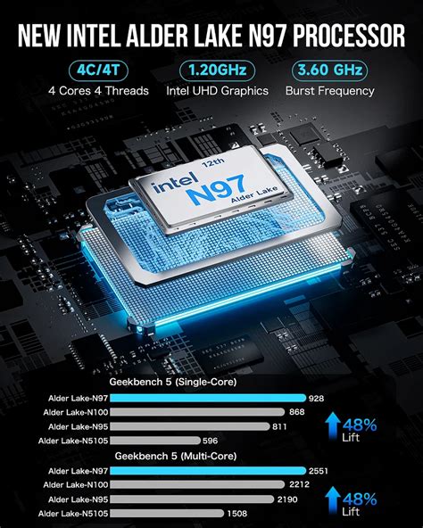 Intel Alder Lake N97 Mini PC--NucBox G5