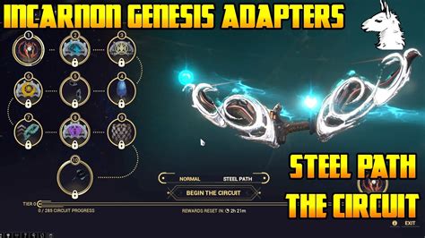 Lets Play Warframe Incarnon Genesis Adapters Steel Path The