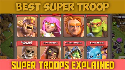 Super Troops Explained Best Super Troop In Clash Of Clans Tamil Youtube