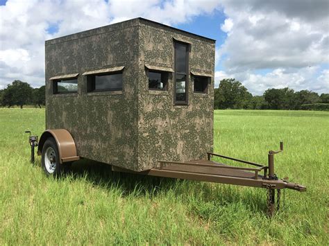 5x9 Atascosa Insulated Trailer Blinds Atascosa Wildlife Supply Inc