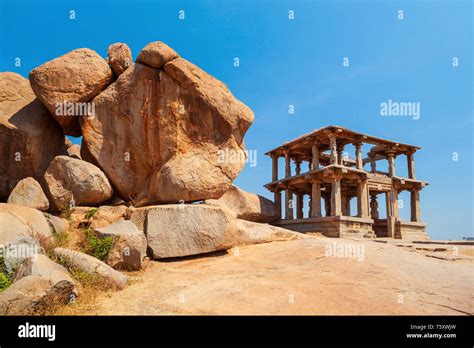 Hemakuta Hill Temple Complex At Hampi Was The Centre Of The Hindu