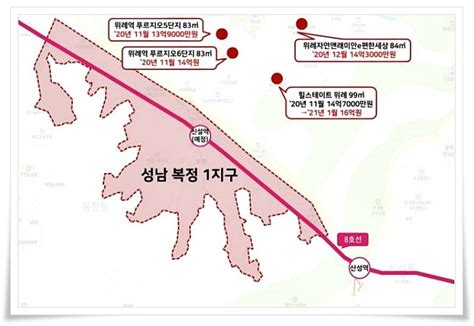 성남 복정1지구 A1 A2 A3 B3 블록 총정리 네이버 블로그