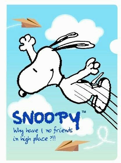 A Cartoon Character Flying Through The Air With An Envelope In Front Of Him That Says Snoopy