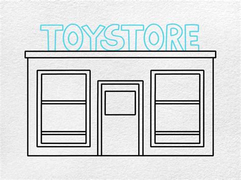 Toy Store Drawing - HelloArtsy