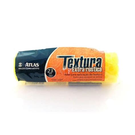 Rolo Textura Extra R Stica Cm Atlas Tintas E Acess Rios Magazine