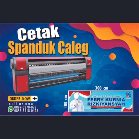 Jual Banner Spanduk Caleg Murah Berku Flexi Gsm Minim Meter