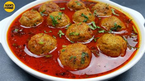 Chicken Kofta Curry Recipe Chicken Meatballs By Aqsa S Cuisine Kofta