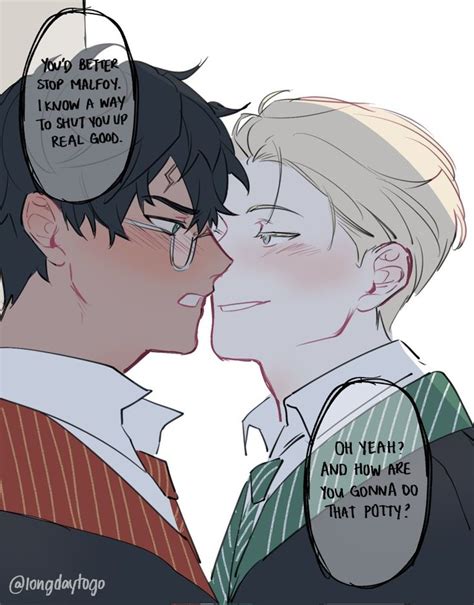 Drarry Fanart By Longdaytogo On Twt Drarry Fanart Harry Potter