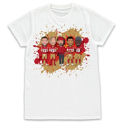 49ers Vector Heroes Kids Childs T-shirt Tshirt Tee Ages 1-14 Years ...