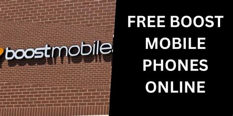 Free Boost Mobile Phones Online How To Get Top 5 2024