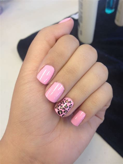 Pink Cheetah Nails Cheetah Nails Cheetah Nail Designs Pink Cheetah