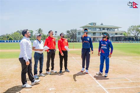 Nepal Loses Toss Against Baroda In SMS Friendship Cup English