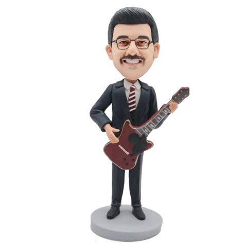 Custom Male Drummer Music Bobblehead Ubobblehead