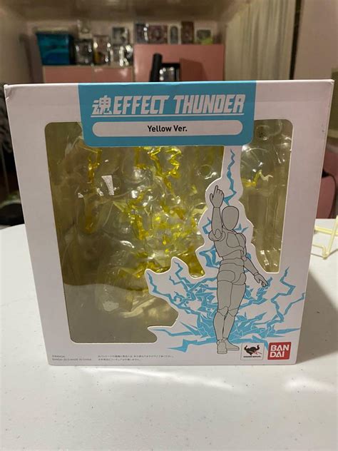 Bandai Tamashii Effect Thunder Yellow Ver Hobbies Toys Toys