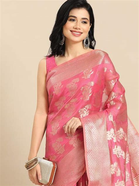 Organza Saree Myntra Atelier Yuwa Ciao Jp