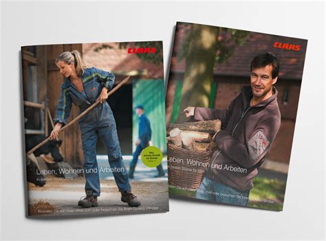 CLAAS Merchandising Katalog – Frühling Corporate Design