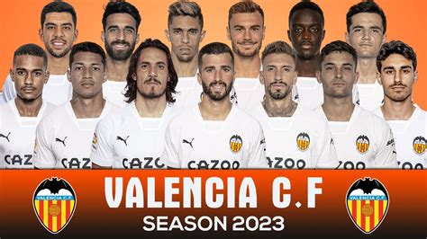 Valencia C F Official Squad 2023 Youtube