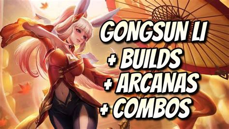 COMO JOGAR DE GONGSUN LI MELHORES BUILDS ARCANAS E COMBOS HONOR OF