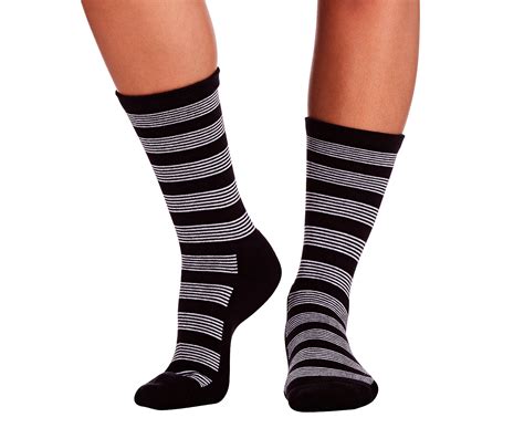 3 X Jockey Womens Crew Size 3 8 Circulation Socks Black