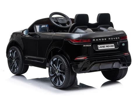 Range Rover Evoque Coche eléctrico para niños negro pintado LE6593