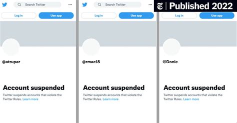 Twitter Suspends Half A Dozen Journalists Accounts The New York Times