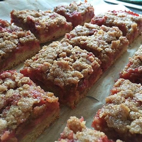 Rhubarb Bars Recipe