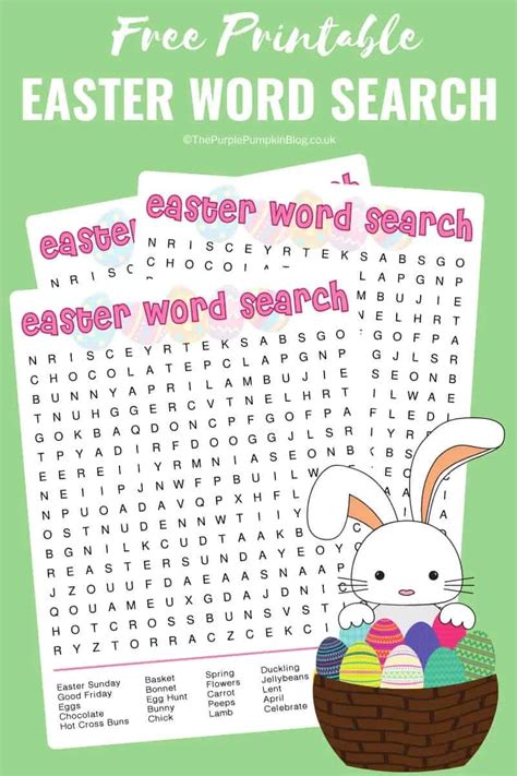 Free Printable Easter Activities Easter Word Search