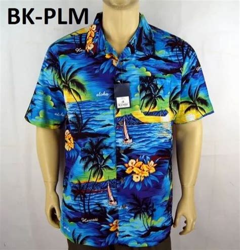 Printed Polyester Beachwear Shirts For Men, Half sleeves at Rs 250 in ...