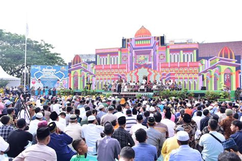 Ribuan Masyarakat Mandau Hadiri Tabligh Akbar Bersama Ustadz H Abdul Somad