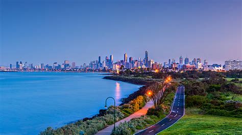 970+ Melbourne Skyline Sunrise Stock Photos, Pictures & Royalty-Free ...