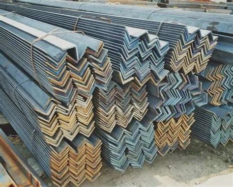 Thickness 5mm V Shape L Shaped Mild Steel Angle For Construction At