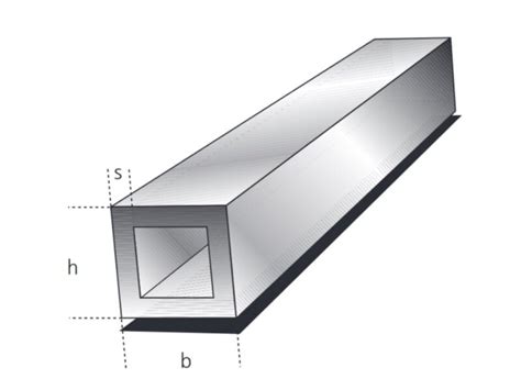 Vierkantrohr 30x30x2 0mm Aluminium EN AW 6060 T66 AlMgSi0 5 0 622kg