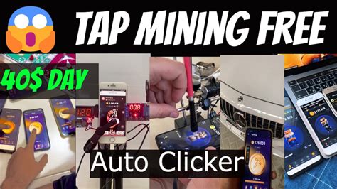 How To Mine Hamster Kombat Tapswap Using Auto Clicker Mine Screen