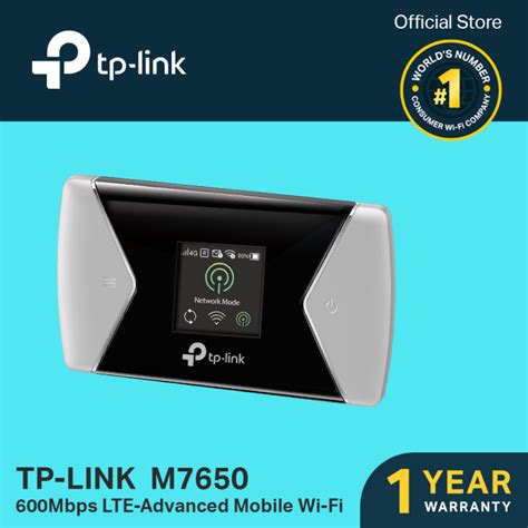 Tp Link M7650 600mbps 4g Openline Lte Advanced Mobile Wi Fi High End 4g Lte Pocket Wifi Travel