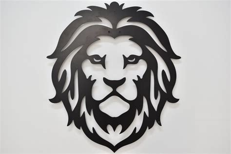 Lion Metal Wall Art Metal Wall Sculpture Metal Wall Decor Etsy