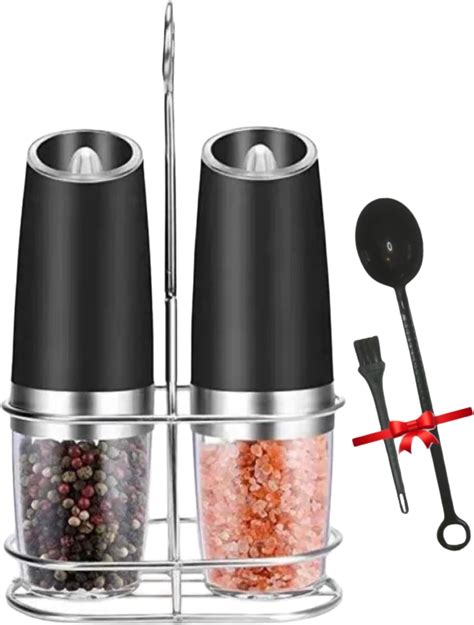 Amazon YSSOA Gravity Electric Salt And Pepper Grinder Set