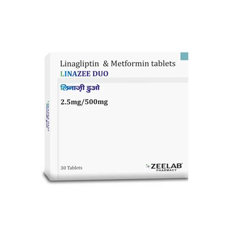 Linazee Duo Tablet 2.5mg/500mg Price, Uses, Benefits, Side Effects