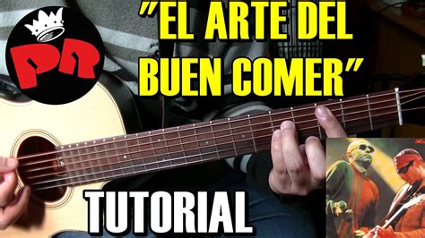 Como Tocar El Arte Del Buen Comer Los Redondos Tutorial Guitarra