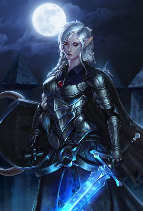 Drow Dandd Character Dump Album On Imgur Fantasy Female Warrior