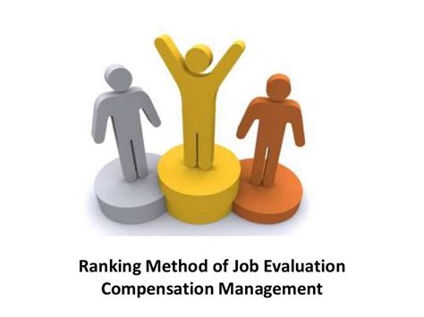 Ranking Method Of Job Evaluation Compensation Management Manu M