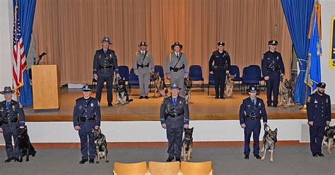 10 Dogs Become Connecticut State Police Patrol K-9s