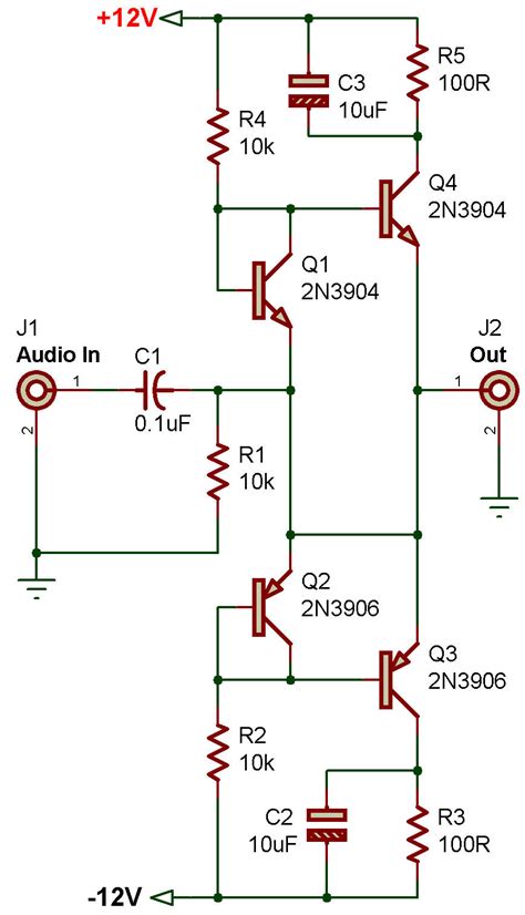 Audio Amplifier 2n3904