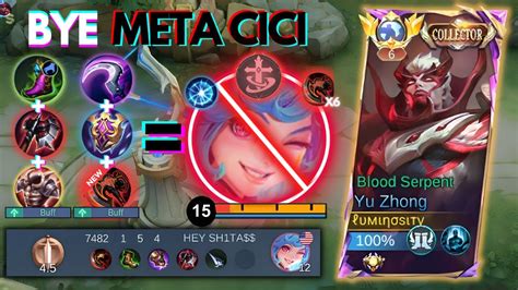 META CICI FEED WITH THIS BROKEN BUILD ON YU ZHONG NON STOP TEAMFIGHT