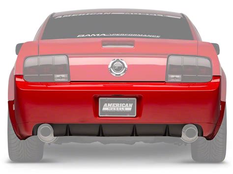 Mustang Gt500cs Rear Bumper Cover W Diffuser Unpainted 05 09 All