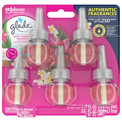 Save On Glade PlugIns Exotic Tropical Blossoms Scented Oil Refill Order