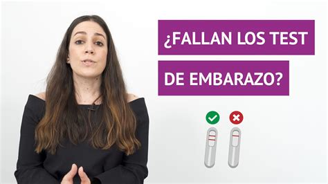 ¿pueden Fallar Los Test De Embarazo Falsos Positivos Y Negativos Youtube