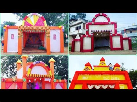 Ganesh Puja Pandals Decoration By Sagar Tent House Bargarh Pandal