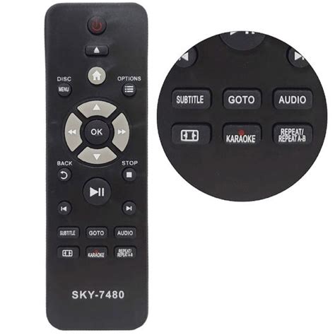 Controle Remoto Para Dvd Philips Dvp K Dvp Dvp Dvp