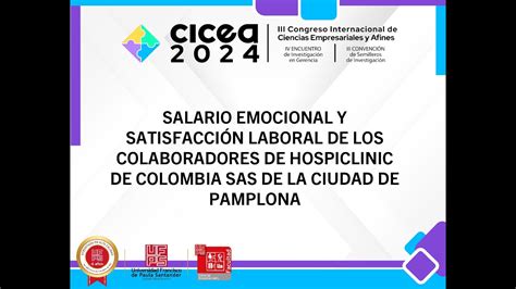 Salario Emocional Y Satisfacci N Laboral De Los Colaboradores De