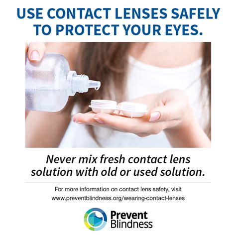 Prevent Blindness Declares October As Contact Lens Safety Month